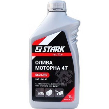 Олива моторна напівсинтетична STARK 4T ECO LIFE 1 л 545050061 фото