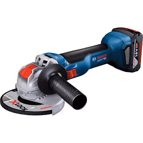 Кутова шліфувальна машина акумуляторна Bosch GWX 18-10 06017B0102 фото