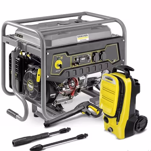 Генератор бензиновий KARCHER PGG 3/1 + мінімийка K 4 Compact UM у подарунок 9.612-314.0 фото