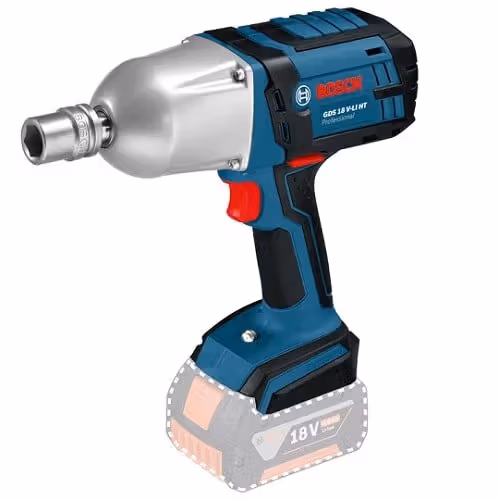 Гайковерт ударний акумуляторний Bosch GDS 18 V-LI HT без акумулятора 06019B1300 фото
