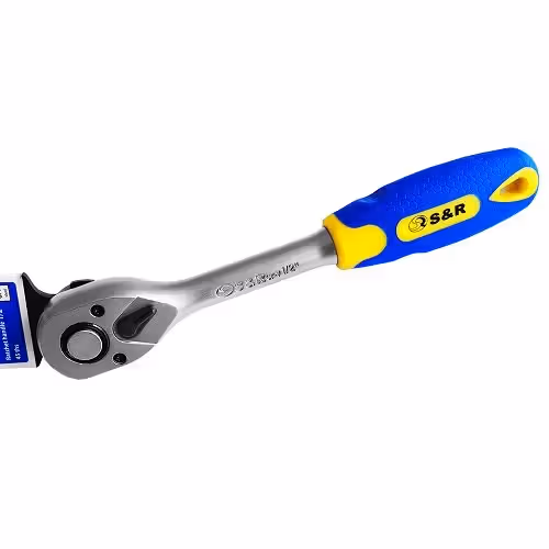 Ключ-тріскачка з реверсом S & R 1/4 "72 зубів 465072014 фото