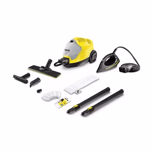 Пароочисник KARCHER SC 4 EasyFix Iron з насадкою для підлоги та паровою праскою 1.512-461.0 фото