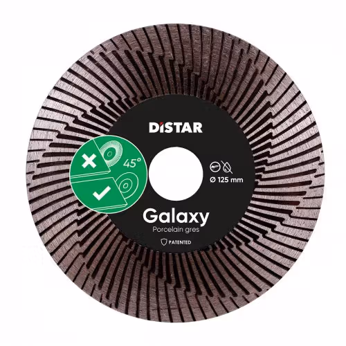 Круг алмазний Distar Galaxy 45° 7D TWIN-WIN 125 мм кераміка 11120159100 фото
