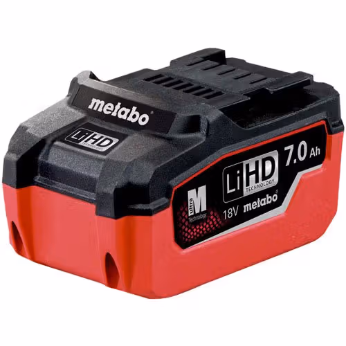 Акумулятор Metabo LI-HD CAS 18В-7,0 А / ч 625345000 фото