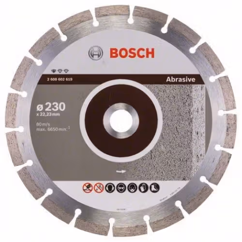 Диск відрізний сегментний Bosch по абразивних матеріалах Professional 230 2608602619 фото
