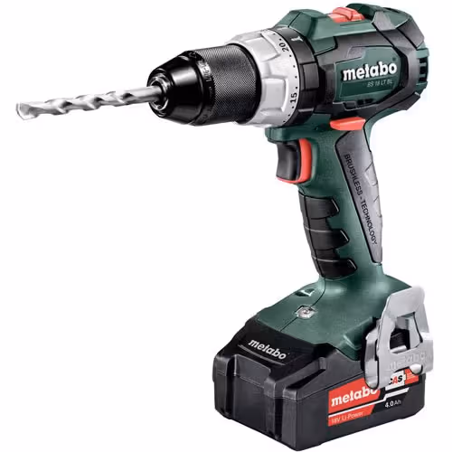 Дриль-шуруповерт акумуляторний Metabo BS 18 LT BL 4А / год 602325500 фото