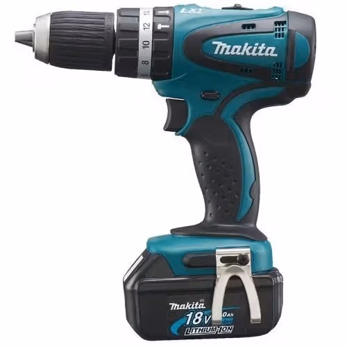Шуруповерт ударний акумуляторний Makita DHP456RFJ DHP456RFJ фото