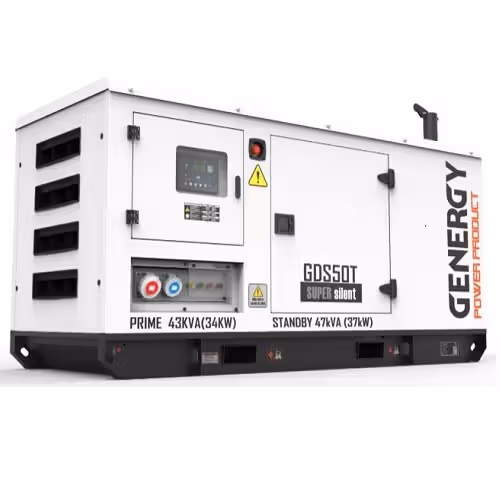 Генератор дизельний GENERGY GDS50T 37 кВт 240067090 фото
