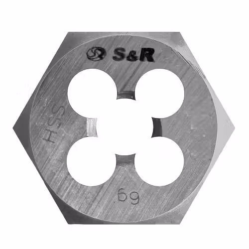 Плашка гексогональний S & R M4x0,7 мм 111203004 фото