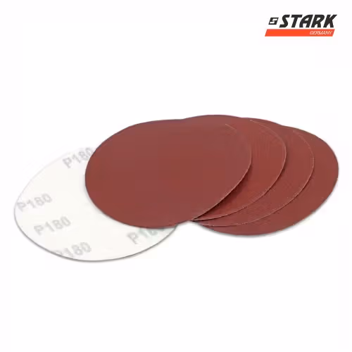 Папір шліфувальний Stark D125 мм з. 180 5 шт. 125005180 фото