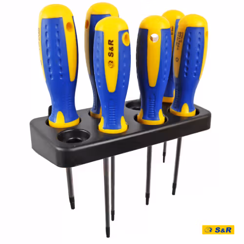 Набір викруток S & R TORX 6 шт 250681206 фото