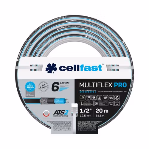 Шланг поливальний Cellfast MULTIFLEX ATSV 3/4" 50м 13-822 фото