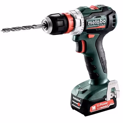 Шуруповерт акумуляторний Metabo PowerMaxx BS 12 BL Q 601039500 фото