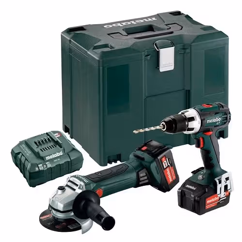 Набір акумуляторного інструменту Metabo Combo Set 2.4.1 18 V BS 18 LT + W 18 LTX 125 Quick 685038000 фото