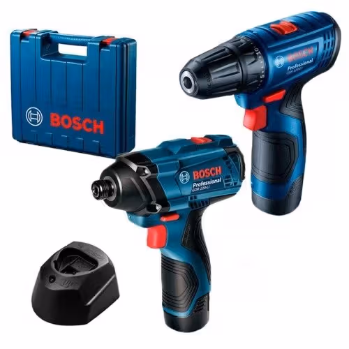 Набір дриль та гайковерт BOSCH GSR 120-LI+GDR 120-LI 06019G8023 фото