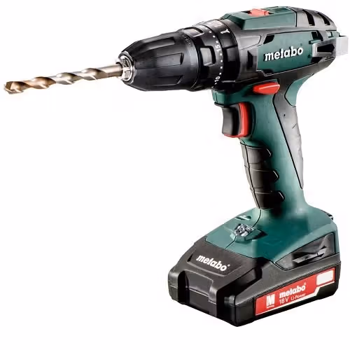Дриль-шуруповерт ударний акумуляторний Metabo SB 18, 1,3 А / ч 602245510 фото