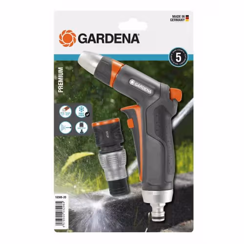 Пістолет для поливу + конектор Gardena Premium 2в1 18306-20.000.00 фото