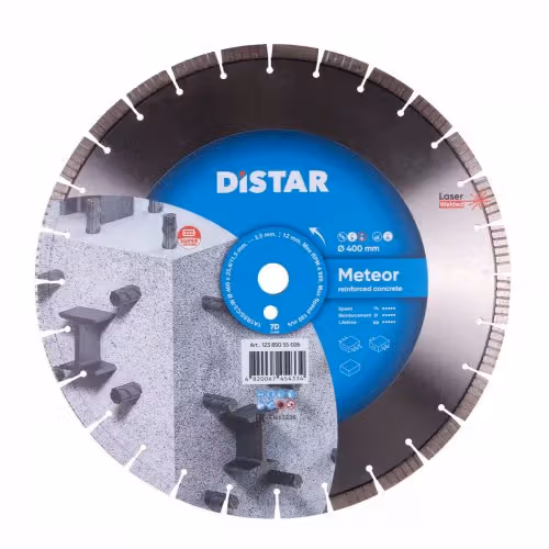 Круг алмазний Distar Meteor 7D 1A1RSS 400 мм F4 армований бетон 12385055026 фото