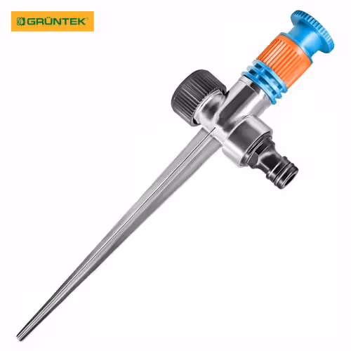 Дощувач круговий GRUNTEK 5°-360° на металевому кілочку 296211102 фото