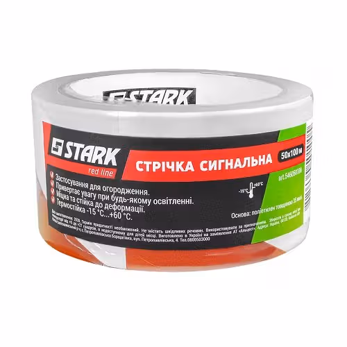 Стрічка сигнальна Stark 50x100 м 546050100 фото
