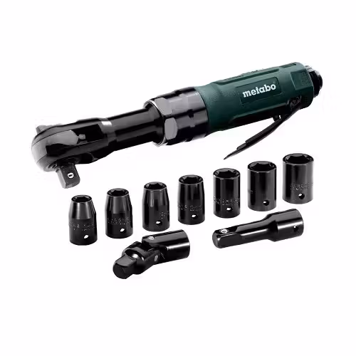 Пневматичний гайковерт з тріскачкою Metabo DRS 68 SET 1/2 604119500 фото