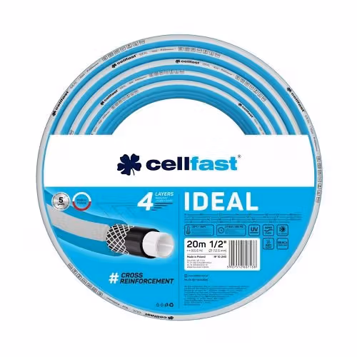 Шланг поливальний Cellfast Ideal 1/2" 20 м 10-240 фото