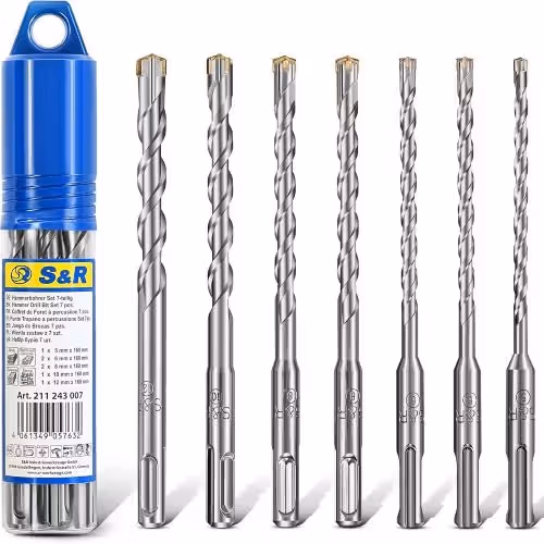 Набір бурів S&R Master 4 Plus Zentro у тубусі 211243007 фото