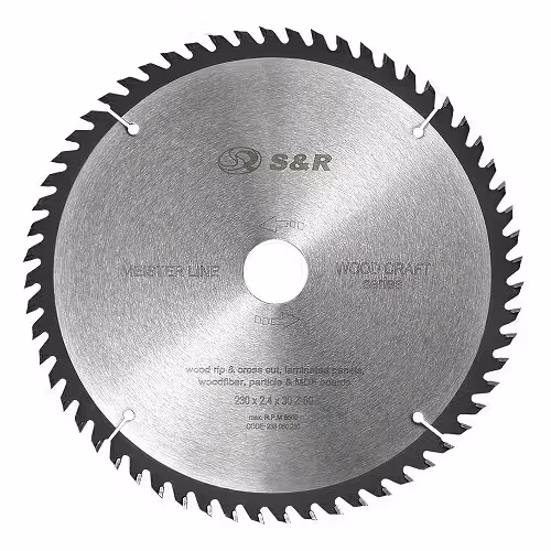 Диск пильний S&R Meister Wood Craft 210х30х2,2 мм 238060210 фото