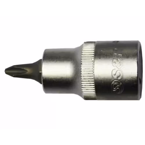 Торцева головка S&R 1/2" PH2 L55 мм 465140102 фото