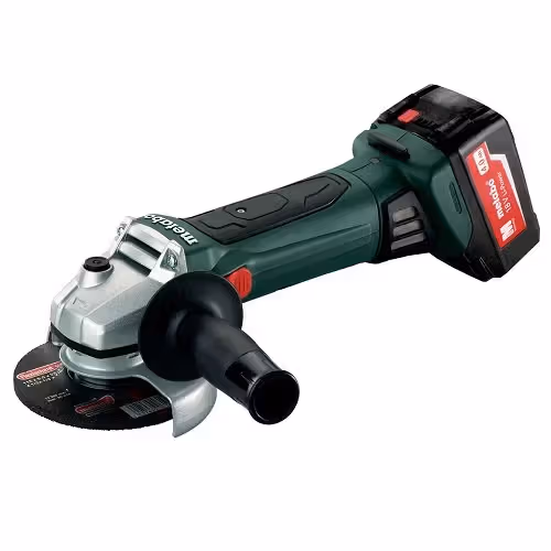 Кутова шліфувальна машина одноручна акумуляторна Metabo W 18LTX 125 Quick 602174610 фото