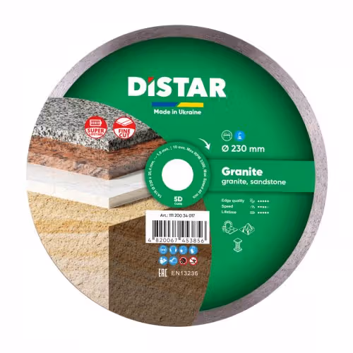 Диск алмазний відрізний Distar Granite 230x25,4 мм 11120034017 фото