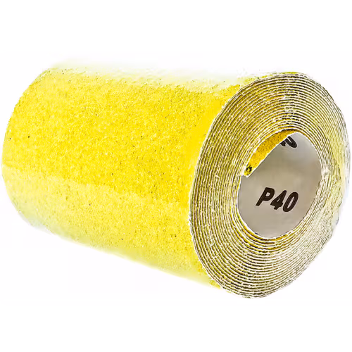Шліфпапір S&R у рулоні 115 мм х 5 м зерно 40 236405115 фото