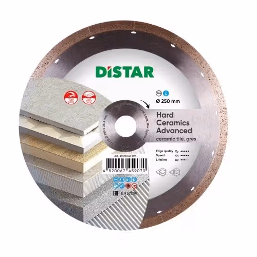Диск алмазний відрізний Di-Star HARD CERAMICS ADVANCED 250x1.5x25.4 мм 11120349019 фото