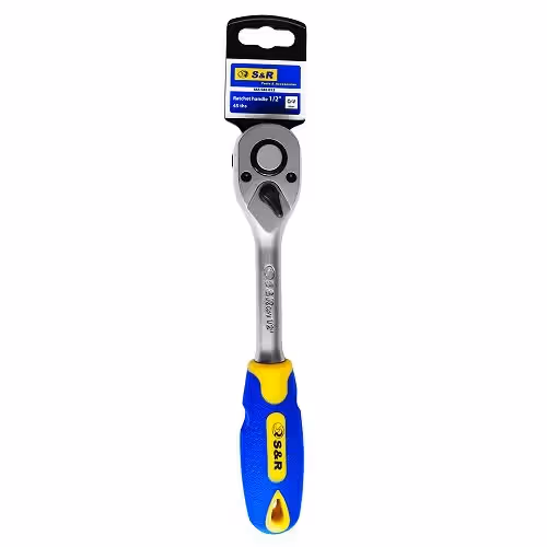 Ключ-тріскачка з реверсом S & R 1/4 "45 зубів 465045014 фото