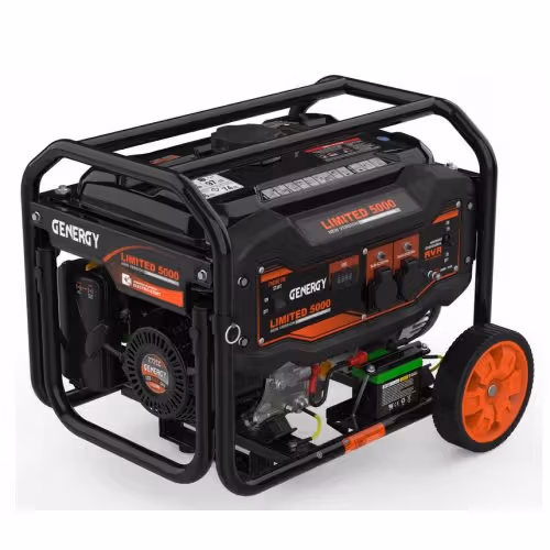 Генератор бензиновий GENERGY LIMITED 5000 RC V2 4,5 кВт 240087090 фото