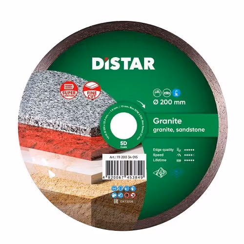 Диск алмазний відрізний Di-Star Granite 200х25,4 11120034015 фото