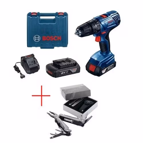 Шуруповерт акумуляторний ударний Bosch GSB 180-Li + подарунок 0615990K9T фото