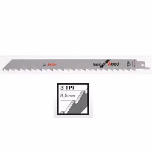 Пиляльне полотно Bosch Basic for Wood S 1111 K 2шт 2608650617 фото