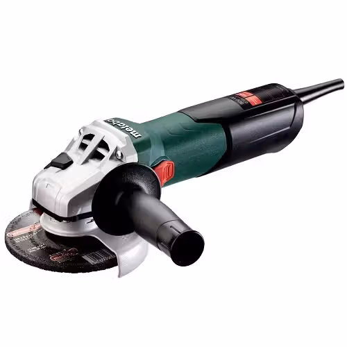 Кутова шліфувальна машина одноручна Metabo W 9-125 600376010 фото
