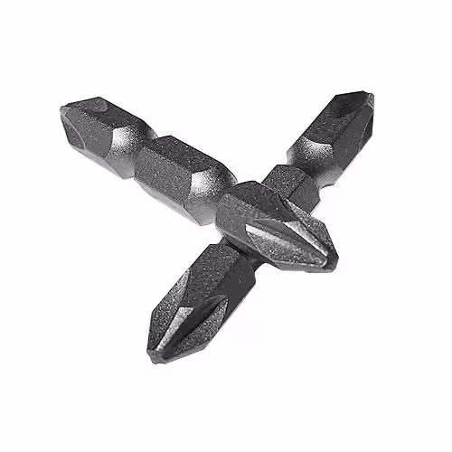 Біти S&R PH2/PH2 x 50 мм 2 шт двосторонні 152100601 фото