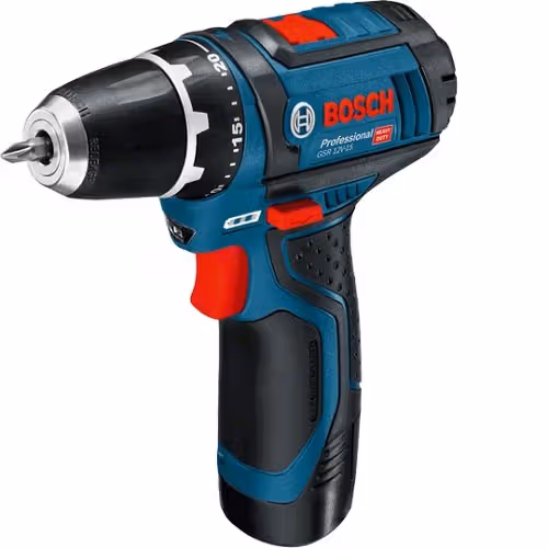 Дриль-шуруповерт акумуляторний Bosch GSR 12V-15 Profi 0601868122 фото
