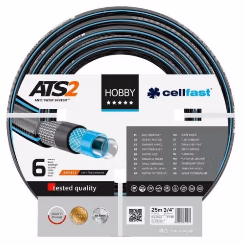 Шланг поливальний Cellfast HOBBY ATS2™ 3/4'' 25м 16-220 фото