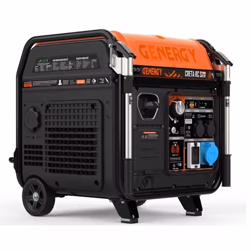 Генератор інверторний бензиновий GENERGY CRETA SILENT RC 7,5 кВт 240072090 фото