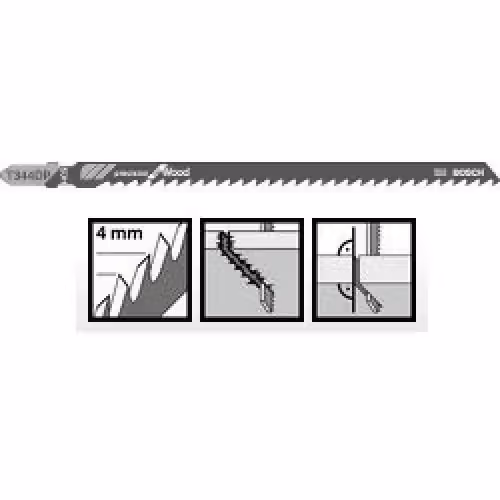 Пиляльне полотно Bosch Precision for Wood T 344 DP 5шт 2608633A36 фото