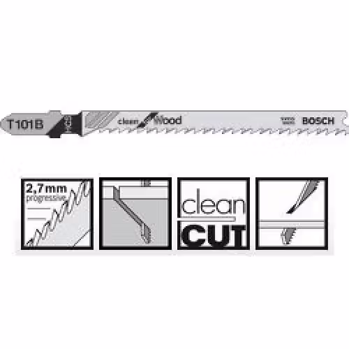 Пиляльне полотно Bosch Clean for Wood T 101 B 1шт 2608637876 фото