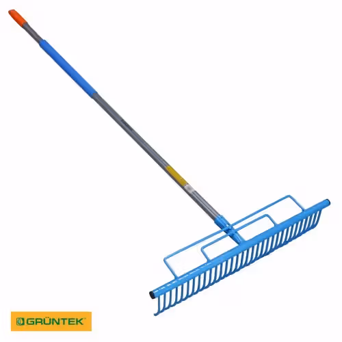 Граблі газонні GRUNTEK RR-600/140S 32 зубця з ручкою 295155600_S фото