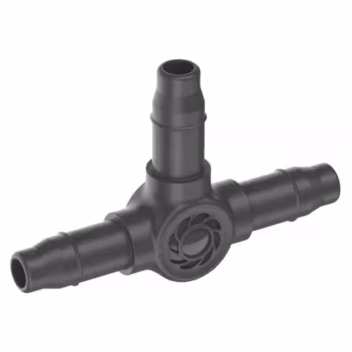 З'єднувач Т-подібний Gardena Micro-Drip-System для шлангів 4,6 мм 10 шт. 13211-20.000.00 фото