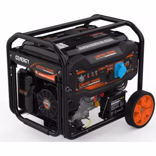 Генератор бензиновий GENERGY LIMITED 7000 RC V2 7 кВт 240088090 фото