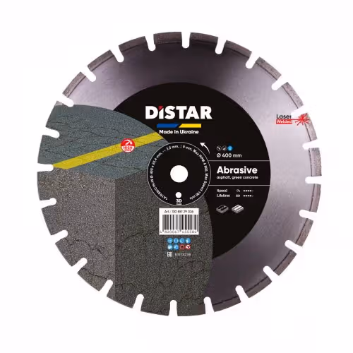 Диск алмазний Distar Bestseller Abrasive 400x25,4 мм асфальт 13085129026 фото