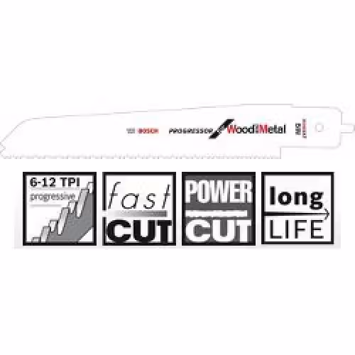 Пиляльне полотно Bosch Progressor for Wood and Metal M 3456 XF для PFZ 500 E 1шт 2608656931 фото